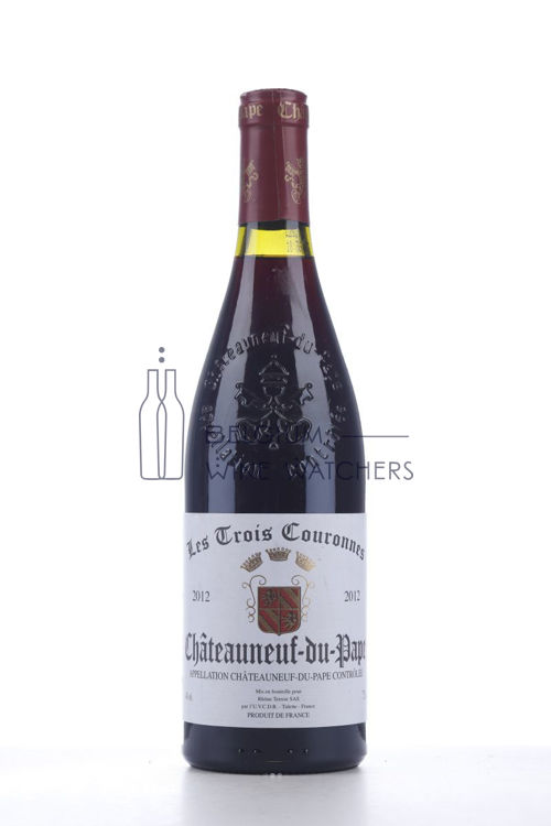 Afbeeldingen van 2012 CHATEAUNEUF DU PAPE LES TROIS COURONNES